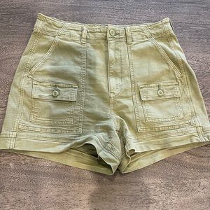 American Eagle Cargo Jean Shorts Size 4